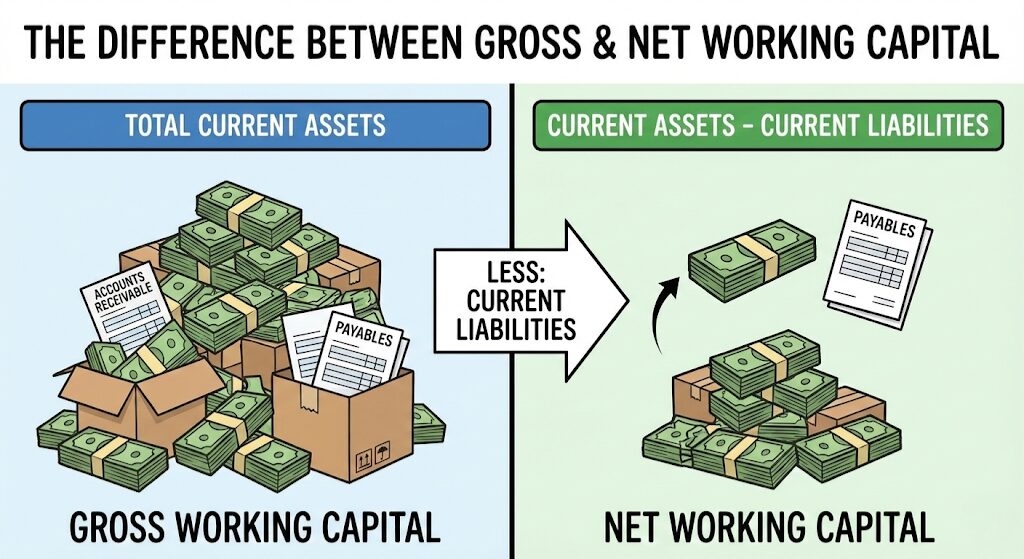 Corporate balance sheet with calculator and pen representing financial accounting