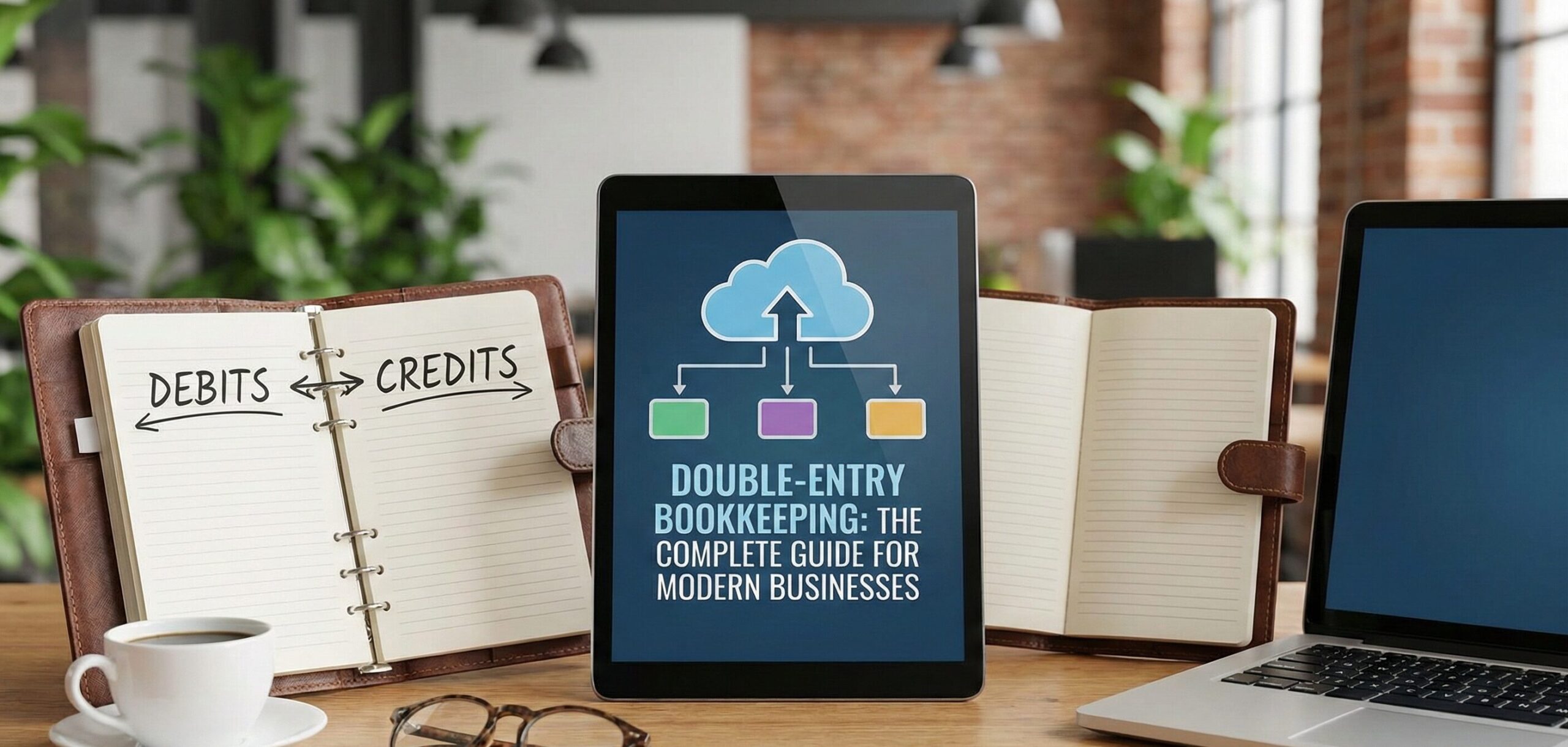 Double-Entry Bookkeeping System with Ledger and Calculator