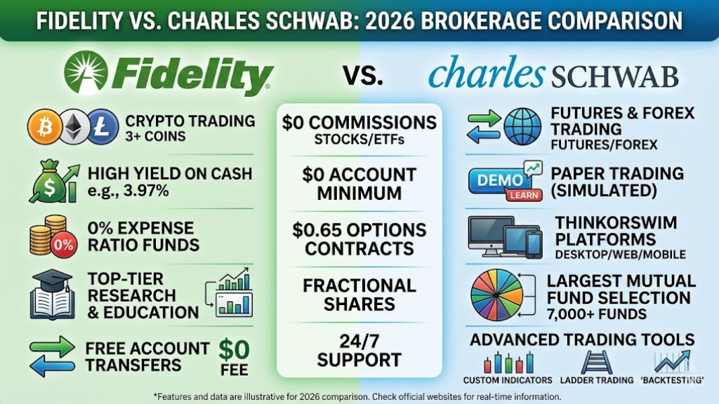 fidelity vs charles schwab