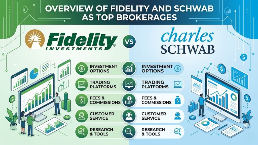 Overview of Fidelity and Schwab as top brokerages